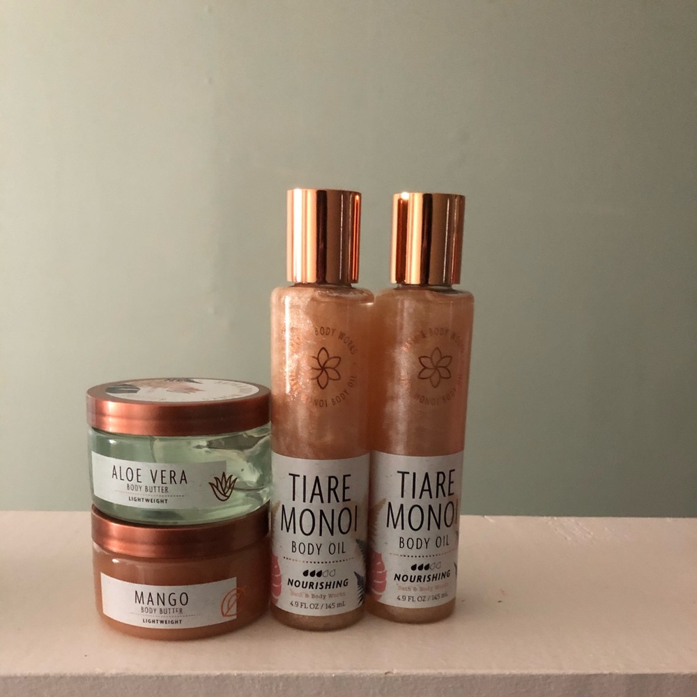 Body oil and gel